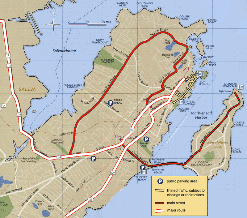 Map of Marblehead